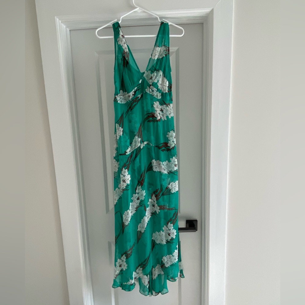 Tracey Reese Black Label Godet Flora dress Size XS